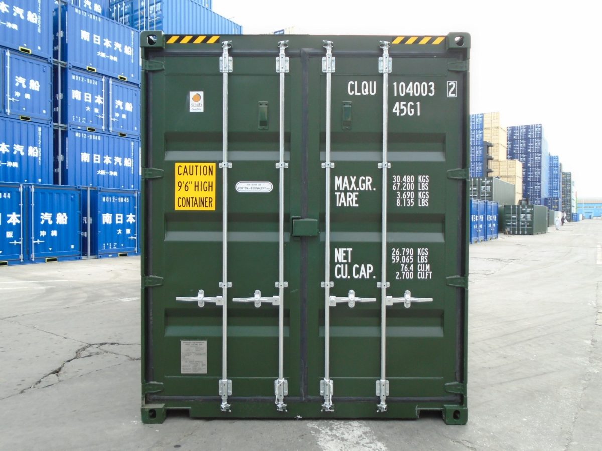 40ft HC new one trip shipping containers Australasian Container Trade