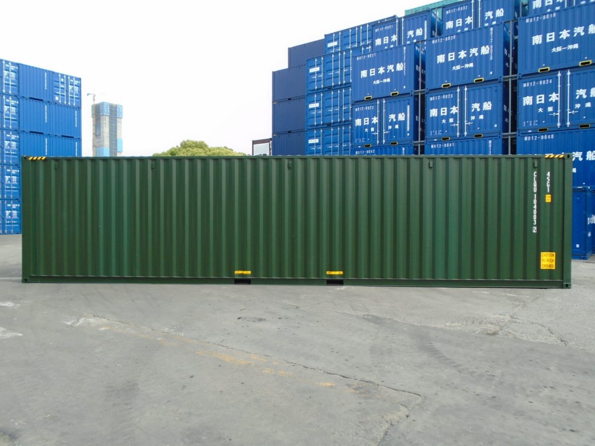 40ft HC new one trip shipping containers Australasian Container Trade