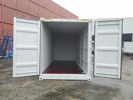 20' HC Openside containers