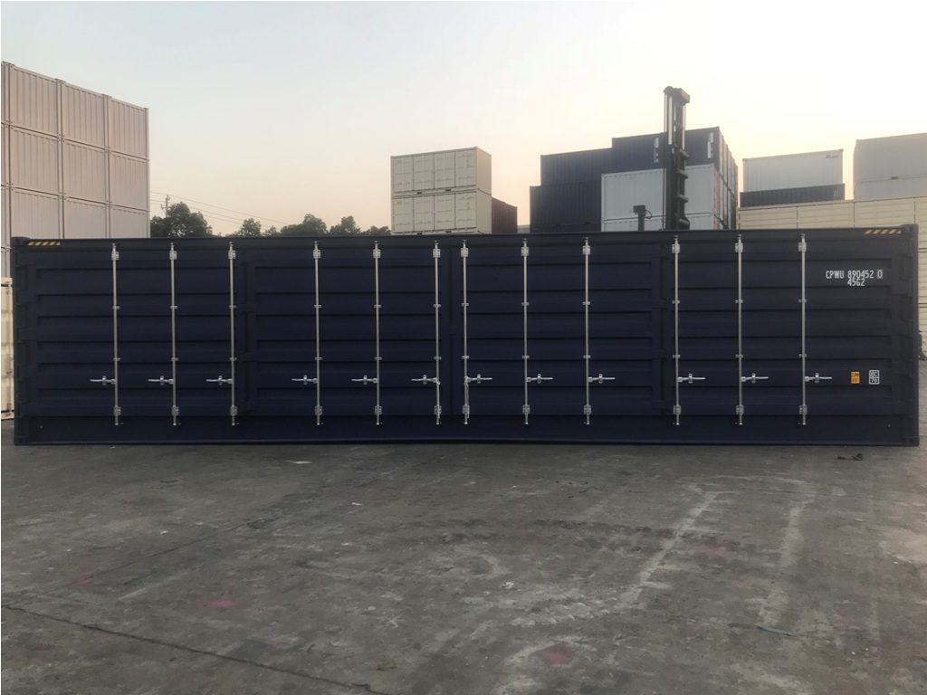 40FT HIGH CUBE New one trip Open side containers