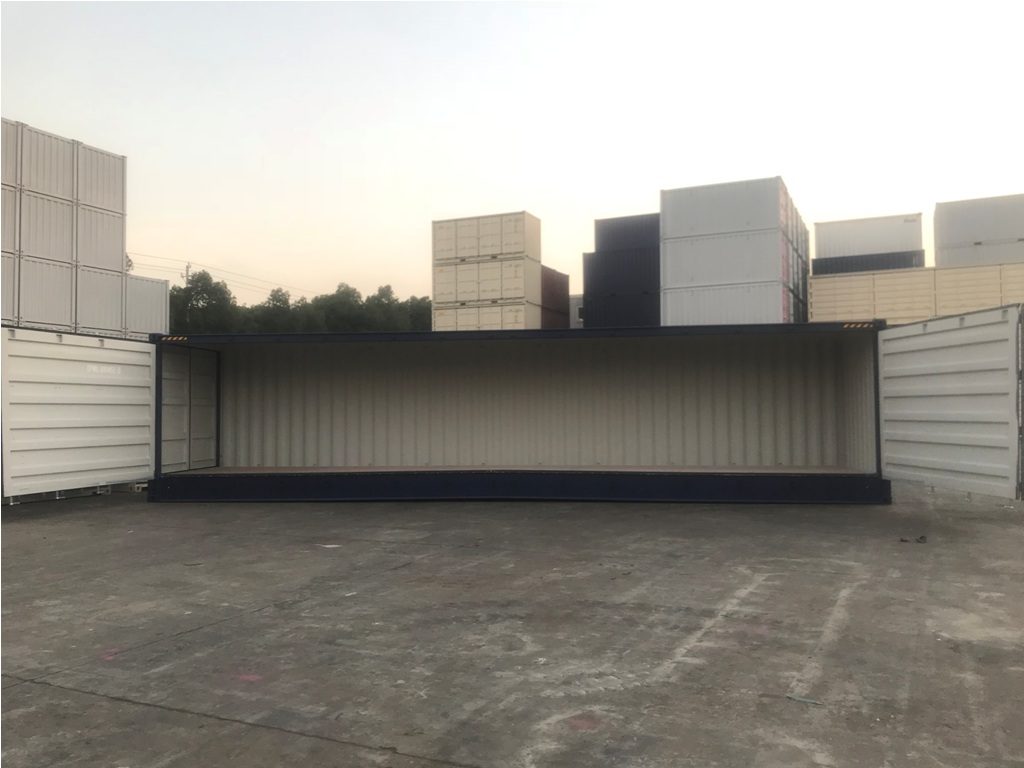 40FT HIGH CUBE New one trip Open side containers